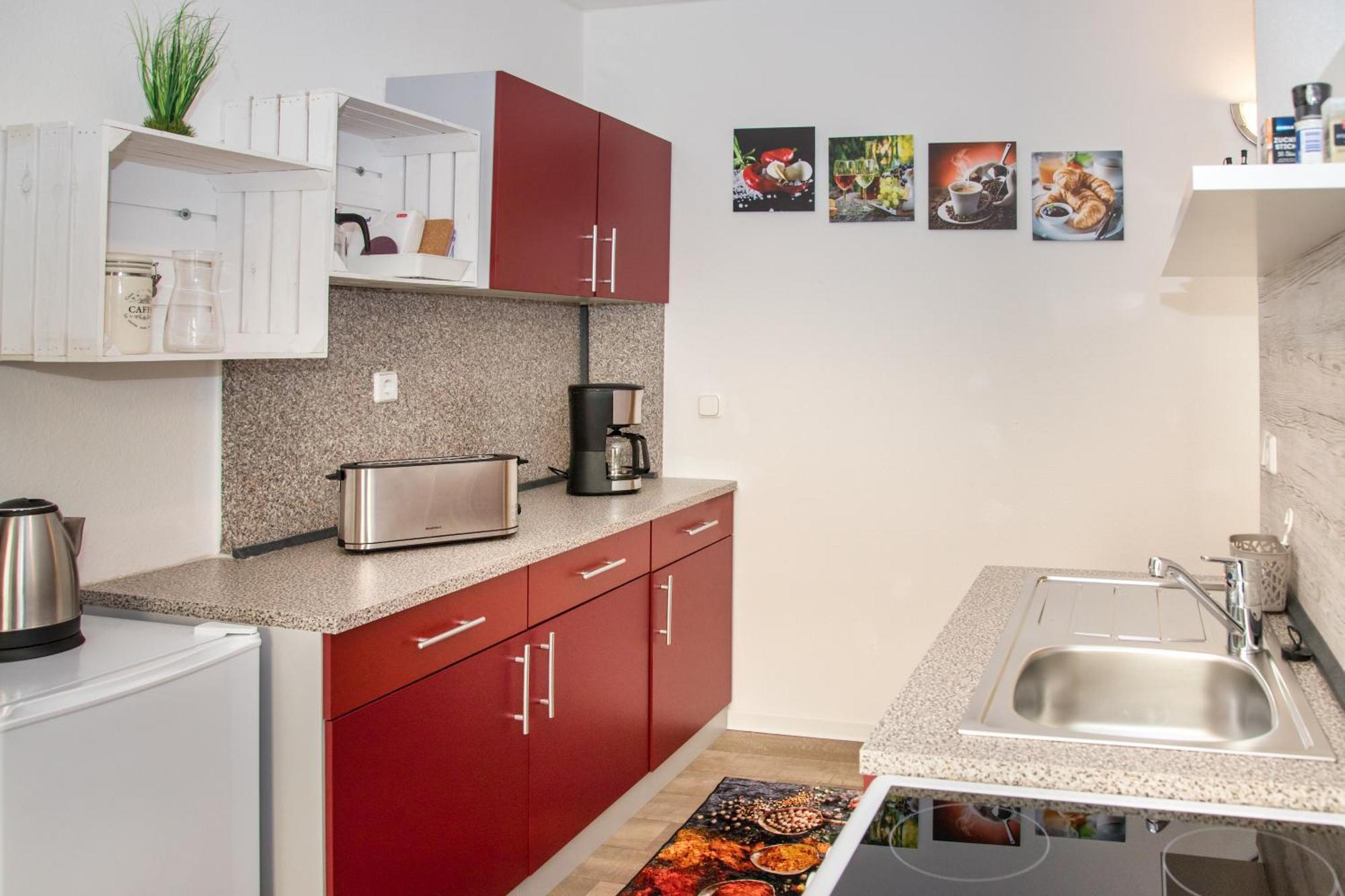 Ferien- & Monteur Maisonette Apartment In Magdeburg, H Eksteriør bilde